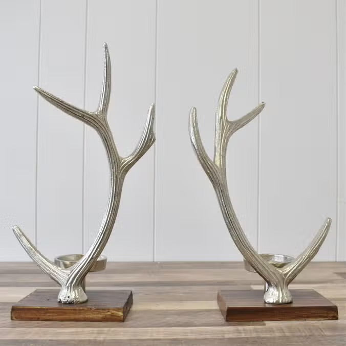 Antler Candle Stick Holders 