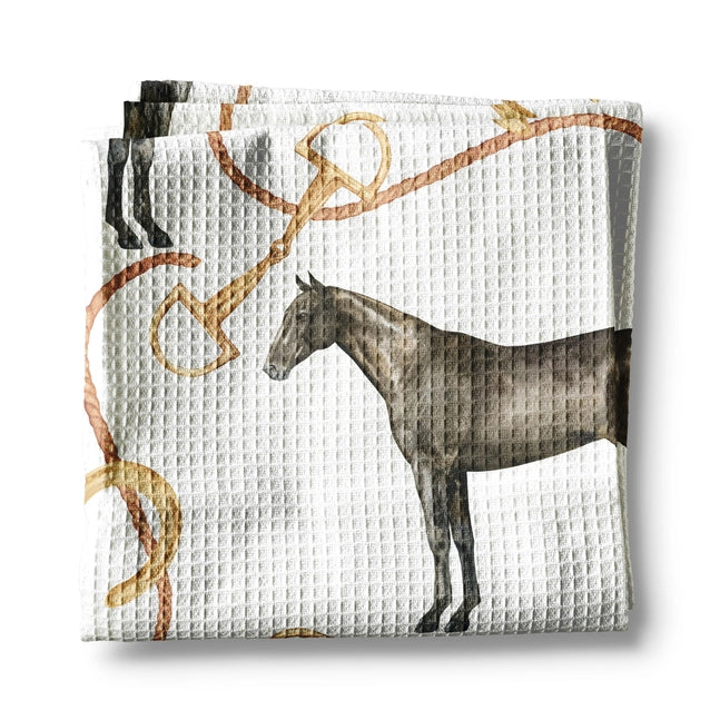 Equestrian hand towel