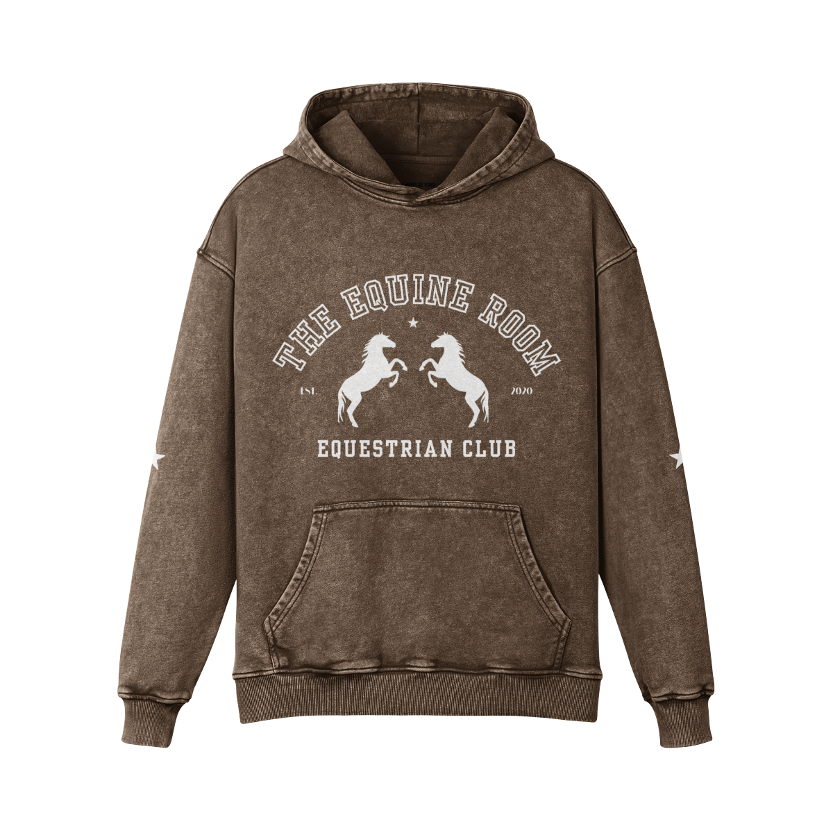 The Equine Room Equestrian Club Sweatshirt Brown 2