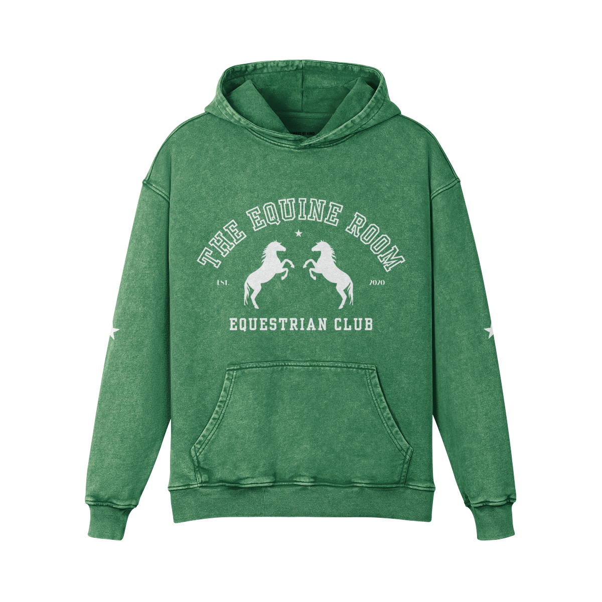 The Equine Room Equestrian Club Sweatshirt Green 2