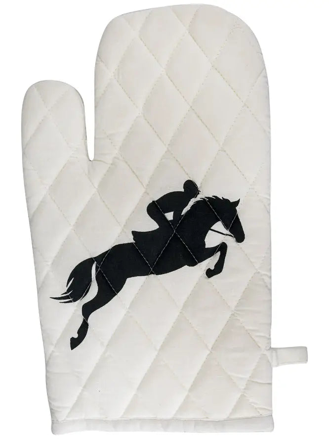 Equestrian Jumper Oven mitt