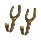 Horseshoes made into hooks