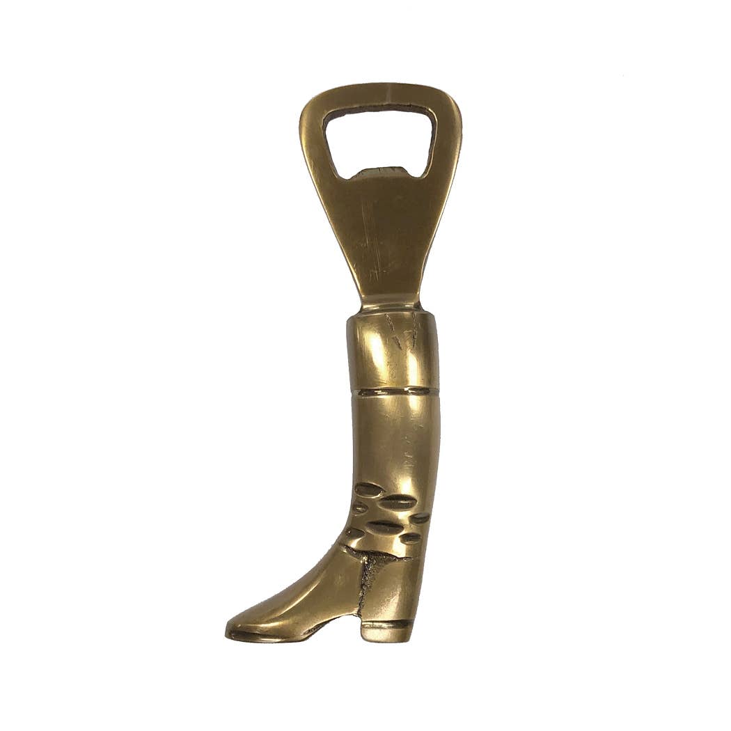 Brass Boot Bottle Opener
