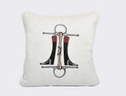 Bits and botts pillow