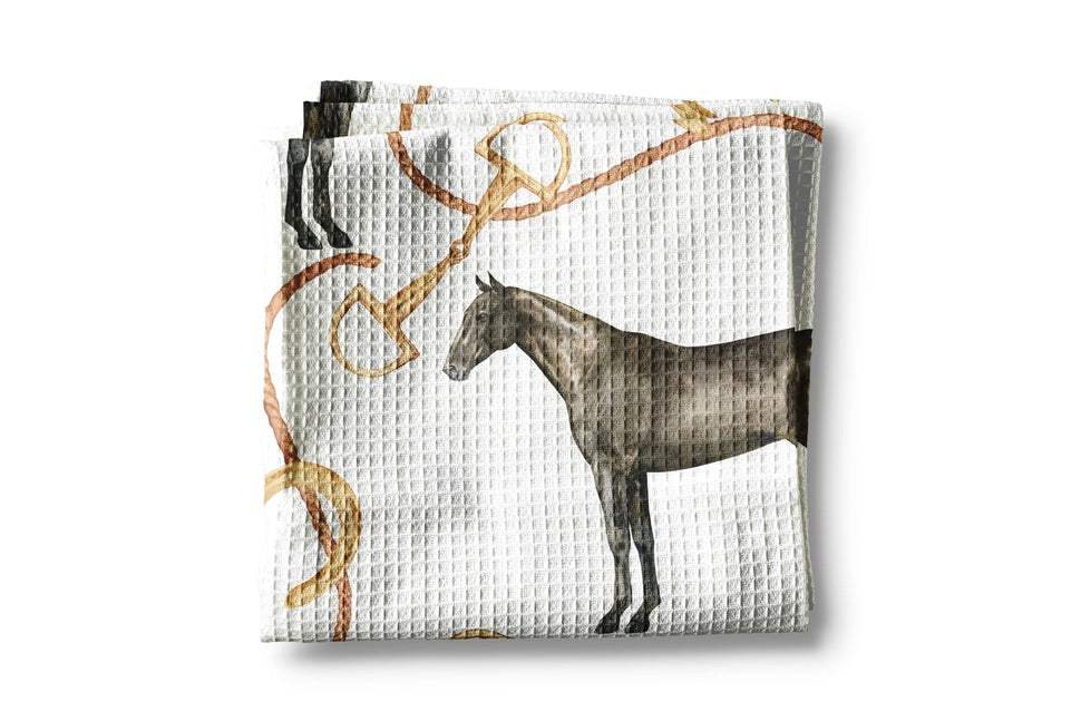 Equestrian hand towel