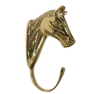 Polished Brass Horse Head Hanger 4