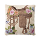 Rose Saddle  horse pillow