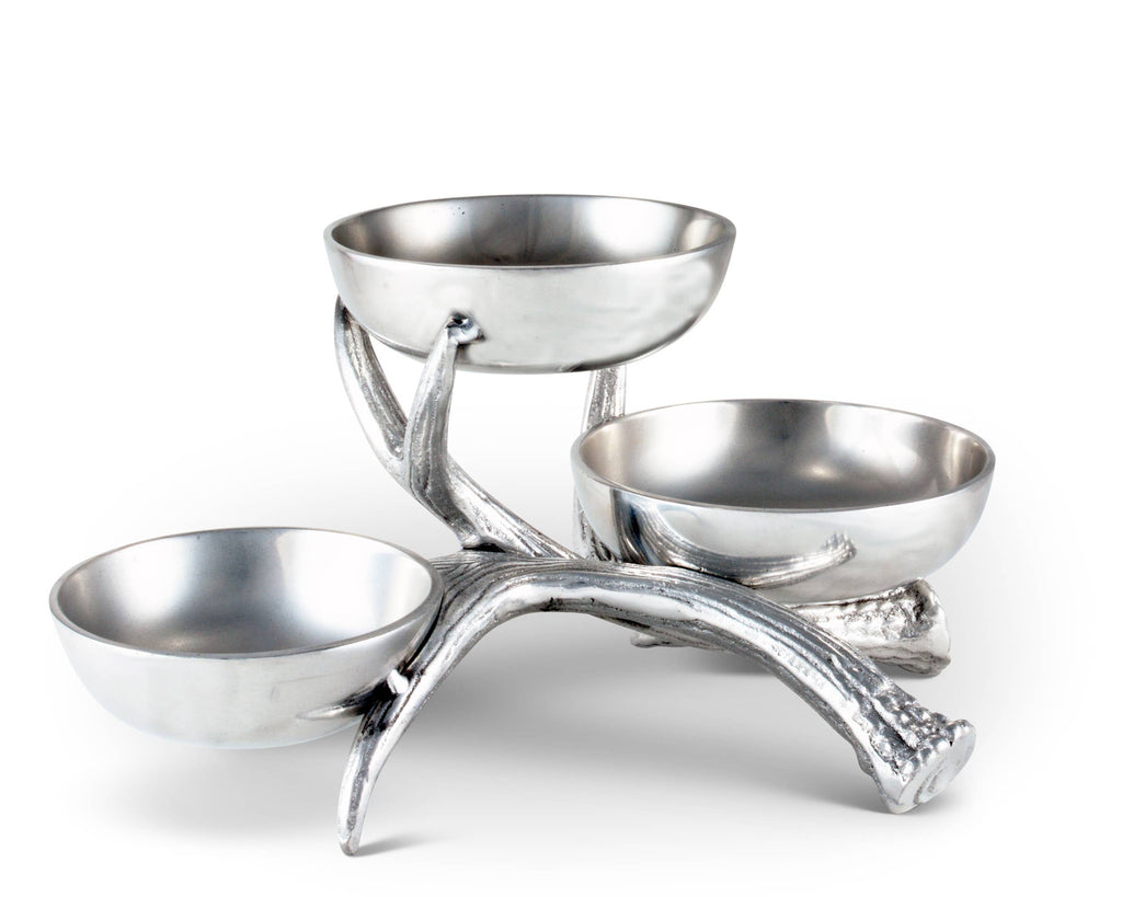 Silver Antler 3 Bowls