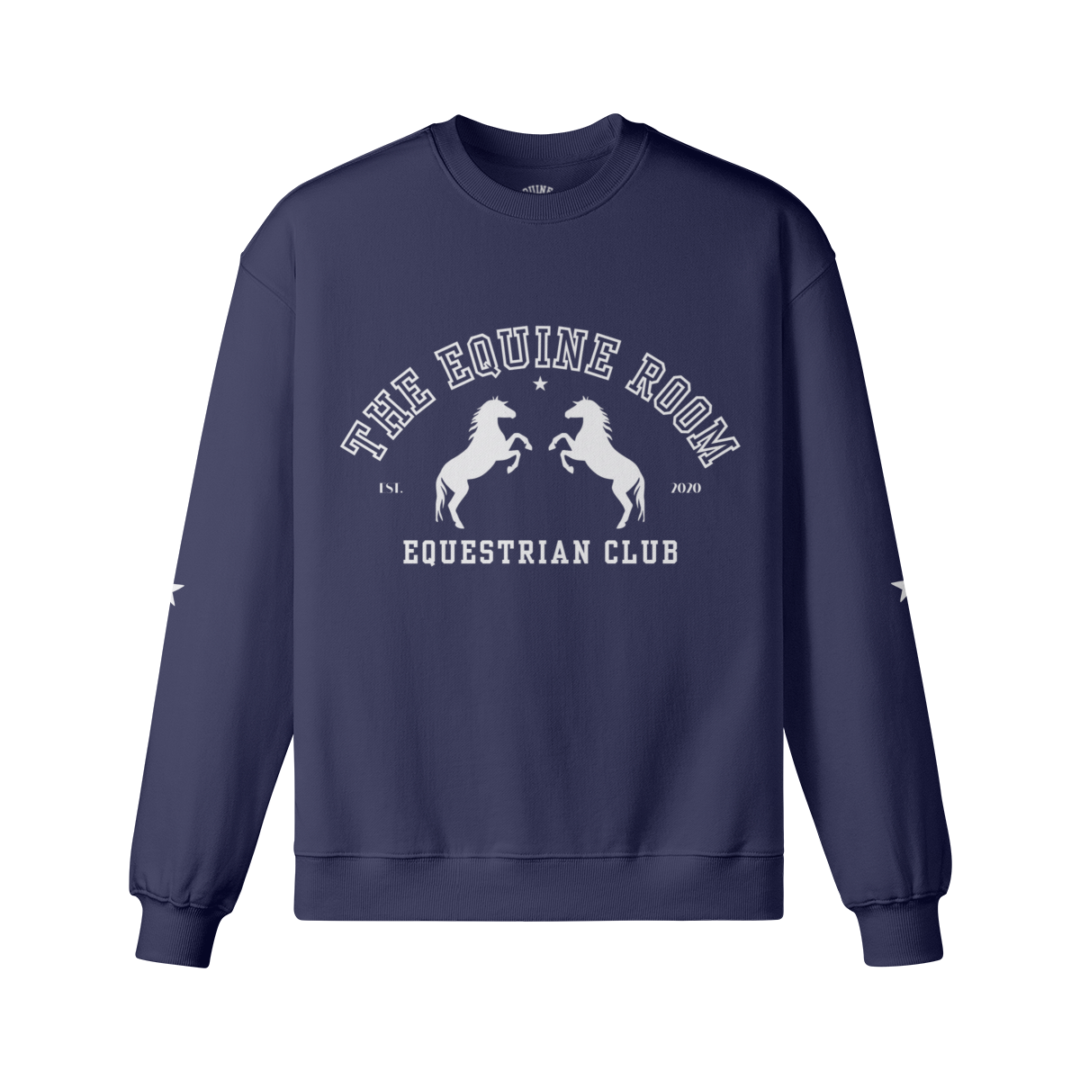 The Equine Room Equestrian Club Sweatshirt Navy blue 1