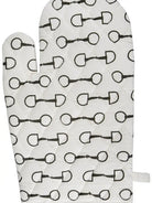 Horse bit oven mitt